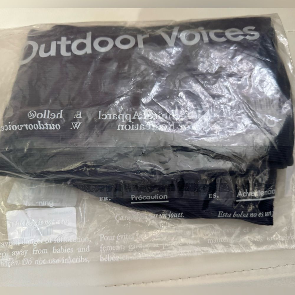 NWT Outdoor Voices Rib Kick Flare Rain rare XXS Athleisure Pants - Picture 9 of 9